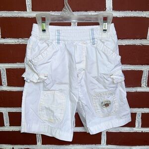 C&A | white Bermuda shorts cargo style | size 2